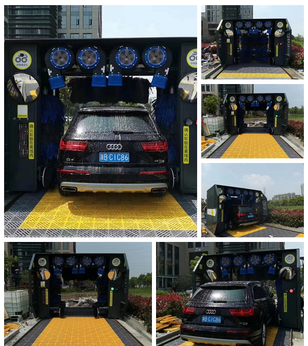 寧波—無人值守微信掃碼洗車設(shè)備安裝現(xiàn)場拍攝